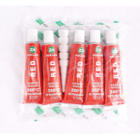 Фото товара - Герметик прок.Zollex (красный) RED-25g. NEW (упак.5шт)