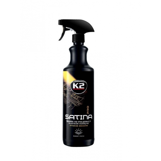 Большое фото товара - Полироль торпеды K2 SATINA PRO 1л. Sunset fresh (Свежесть)Сатиновая профессиональная полироль, D50111. Вариант №1